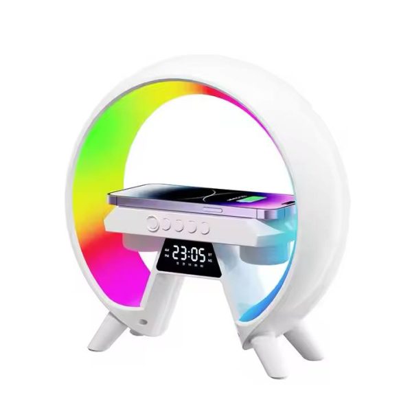 Smart Alarm Clock with Bluetooth Speaker & RGB Night Light